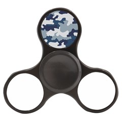 Camo Blue Finger Spinner by MooMoosMumma