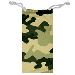 Camo Green Jewelry Bag by MooMoosMumma