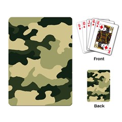 Camo Green Playing Cards Single Design (rectangle) by MooMoosMumma