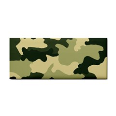 Camo Green Hand Towel by MooMoosMumma