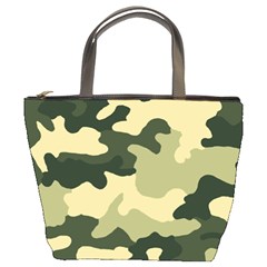 Camo Green Bucket Bag by MooMoosMumma