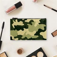 Camo Green Cosmetic Bag (small) by MooMoosMumma