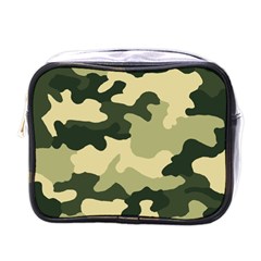 Camo Green Mini Toiletries Bag (one Side) by MooMoosMumma