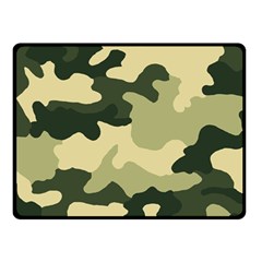 Camo Green Fleece Blanket (small) by MooMoosMumma