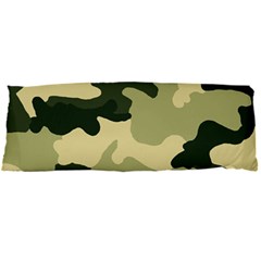 Camo Green Body Pillow Case Dakimakura (two Sides) by MooMoosMumma