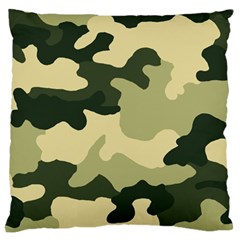 Camo Green Large Cushion Case (two Sides)