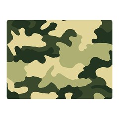 Camo Green Double Sided Flano Blanket (mini)  by MooMoosMumma