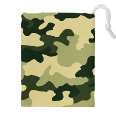 Camo Green Drawstring Pouch (4xl)