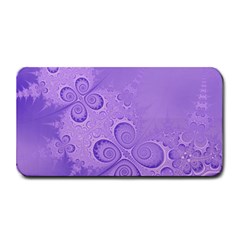 Purple Intricate Swirls Pattern Medium Bar Mats by SpinnyChairDesigns