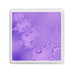 Purple Intricate Swirls Pattern Memory Card Reader (square) by SpinnyChairDesigns