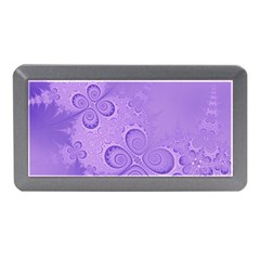 Purple Intricate Swirls Pattern Memory Card Reader (mini) by SpinnyChairDesigns