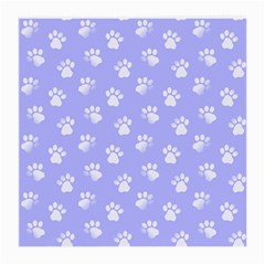 Animal Cat Dog Paw Prints Pattern Medium Glasses Cloth by SpinnyChairDesigns