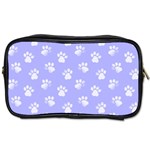 Animal Cat Dog Paw Prints Pattern Toiletries Bag (Two Sides) Front