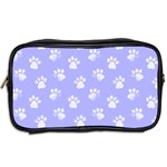 Animal Cat Dog Paw Prints Pattern Toiletries Bag (Two Sides) Back