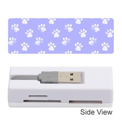 Animal Cat Dog Paw Prints Pattern Memory Card Reader (stick) by SpinnyChairDesigns