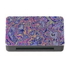 Colorful Marbled Paint Texture Memory Card Reader With Cf by SpinnyChairDesigns