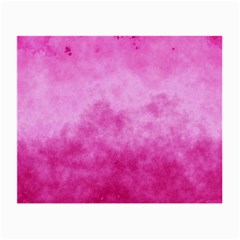 Abstract Pink Grunge Texture Small Glasses Cloth (2 Sides) by SpinnyChairDesigns