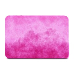 Abstract Pink Grunge Texture Plate Mats by SpinnyChairDesigns