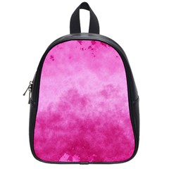 Abstract Pink Grunge Texture School Bag (small) by SpinnyChairDesigns