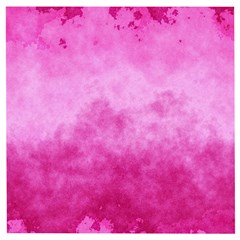 Abstract Pink Grunge Texture Wooden Puzzle Square by SpinnyChairDesigns