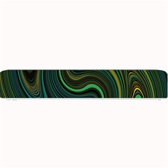 Dark Green Swirls Small Bar Mats by SpinnyChairDesigns