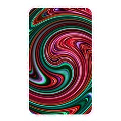 Red Green Swirls Memory Card Reader (rectangular) by SpinnyChairDesigns