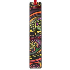 Abstract Tribal Swirl Large Book Marks by SpinnyChairDesigns