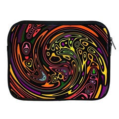 Abstract Tribal Swirl Apple Ipad 2/3/4 Zipper Cases by SpinnyChairDesigns