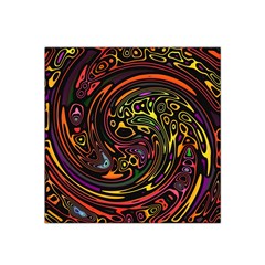 Abstract Tribal Swirl Satin Bandana Scarf by SpinnyChairDesigns