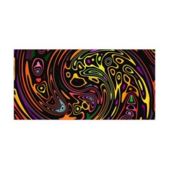 Abstract Tribal Swirl Yoga Headband by SpinnyChairDesigns