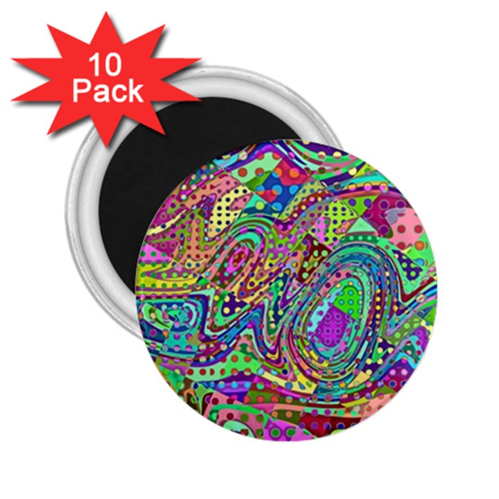 Ugliest Pattern In The World 2.25  Magnets (10 pack) 