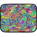 Ugliest Pattern In The World Double Sided Fleece Blanket (Mini)  35 x27  Blanket Front