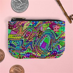 Ugliest Pattern In The World Mini Coin Purse by SpinnyChairDesigns