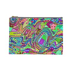 Ugliest Pattern In The World Cosmetic Bag (large) by SpinnyChairDesigns