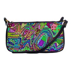 Ugliest Pattern In The World Shoulder Clutch Bag by SpinnyChairDesigns