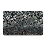 Urban Camouflage Black Grey Brown Magnet (Rectangular) Front