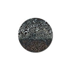 Urban Camouflage Black Grey Brown Golf Ball Marker (4 Pack) by SpinnyChairDesigns