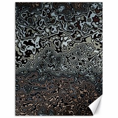 Urban Camouflage Black Grey Brown Canvas 18  X 24  by SpinnyChairDesigns