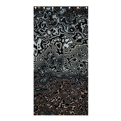 Urban Camouflage Black Grey Brown Shower Curtain 36  X 72  (stall)  by SpinnyChairDesigns