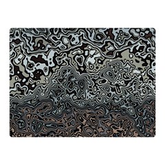 Urban Camouflage Black Grey Brown Double Sided Flano Blanket (mini)  by SpinnyChairDesigns