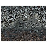 Urban Camouflage Black Grey Brown Double Sided Flano Blanket (Medium)  60 x50  Blanket Front