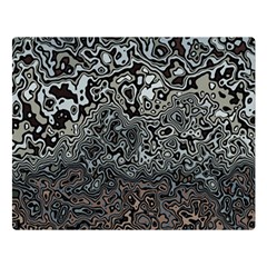 Urban Camouflage Black Grey Brown Double Sided Flano Blanket (large)  by SpinnyChairDesigns