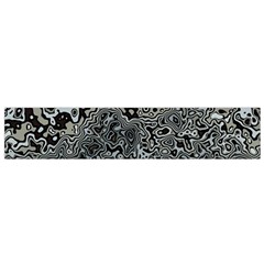 Urban Camouflage Black Grey Brown Small Flano Scarf by SpinnyChairDesigns