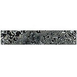 Urban Camouflage Black Grey Brown Large Flano Scarf  Back