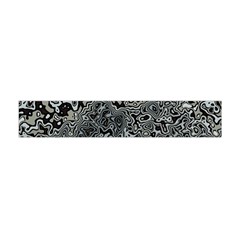 Urban Camouflage Black Grey Brown Flano Scarf (mini) by SpinnyChairDesigns