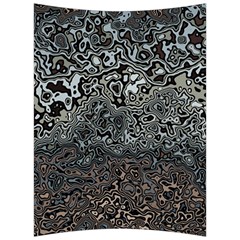 Urban Camouflage Black Grey Brown Back Support Cushion by SpinnyChairDesigns