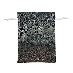 Urban Camouflage Black Grey Brown Lightweight Drawstring Pouch (l) by SpinnyChairDesigns