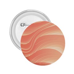 Coral Peach Swoosh 2 25  Buttons by SpinnyChairDesigns