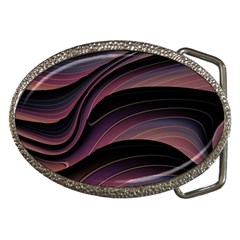 Dark Purple and Black Swoosh Belt Buckles