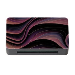 Dark Purple and Black Swoosh Memory Card Reader with CF